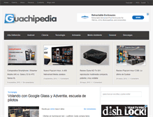 Tablet Screenshot of guachipedia.com